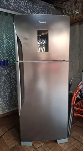 Vendo geladeira panasonic frost free inox