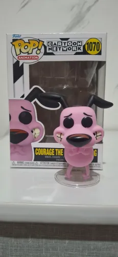 Funko Pop Coragem #1070 - Coragem, o Cão Covarde.