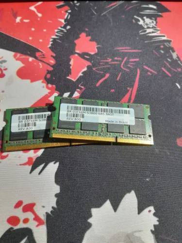 2 pentes 8 Giga Memória ram de notebook ddr3