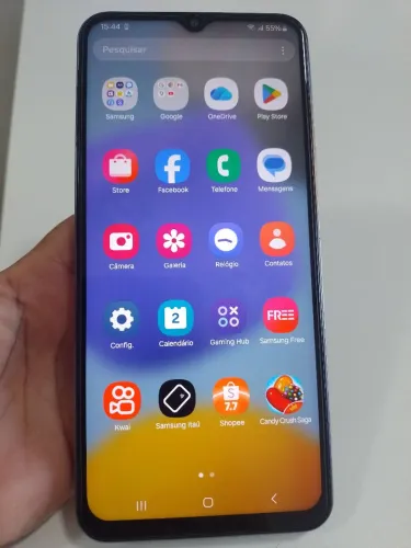 Samsung m23 pronto para uso funcionando tudo perfeitamente chama no WhatsApp *