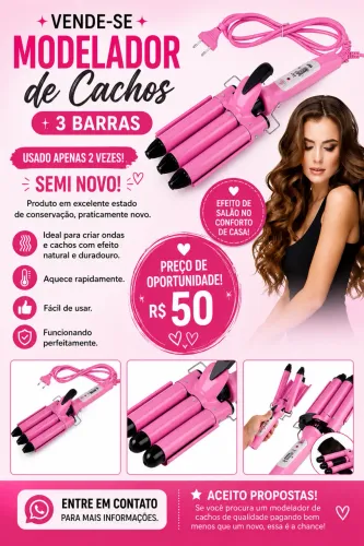 Modelador de cachos 