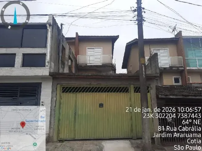 Imóvel com bom aproveitamento  Casa no Jardim Araruama, Cotia - SP, Nº 81, 2 quartos, 1 va