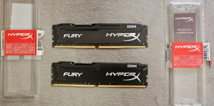 Memoria RAM hyperx 32gb (2x16) DDR4 2400mhz
