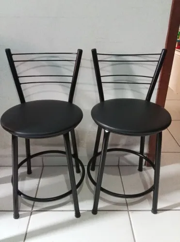 Banqueta Gourmet Cozinha Bar 2 unidades 