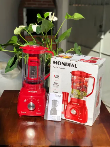 Liquidificador Mondial 3 velocidade (novo)