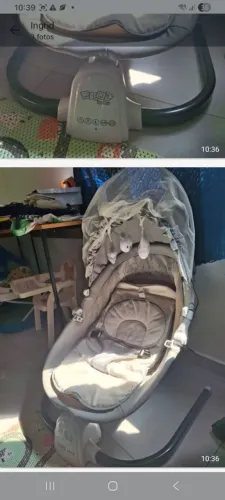 Cadeirinha pra bebê eletrica com musiquinhas