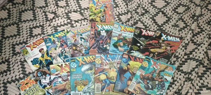 Gilbis para colecionador X-Men do número 88 ao 101