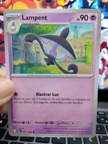 Carta Pokémon Lampet