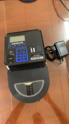 Relógio de Ponto Madis MD REP EVO II - Novo e Funcionando Perfeitamente