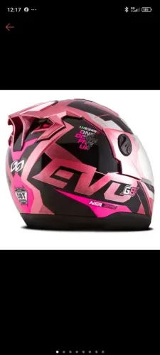 Capacete feminino