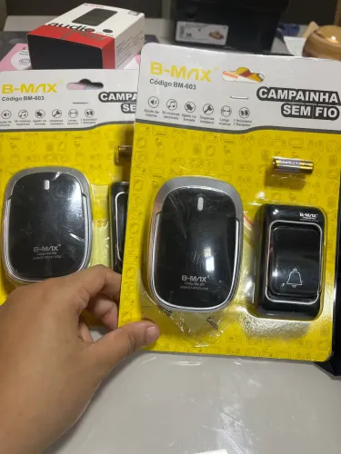 Campainha Sem Fio - Fácil Instalação e Longo Alcance