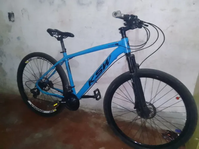 Bike aro 29 freio a óleo 