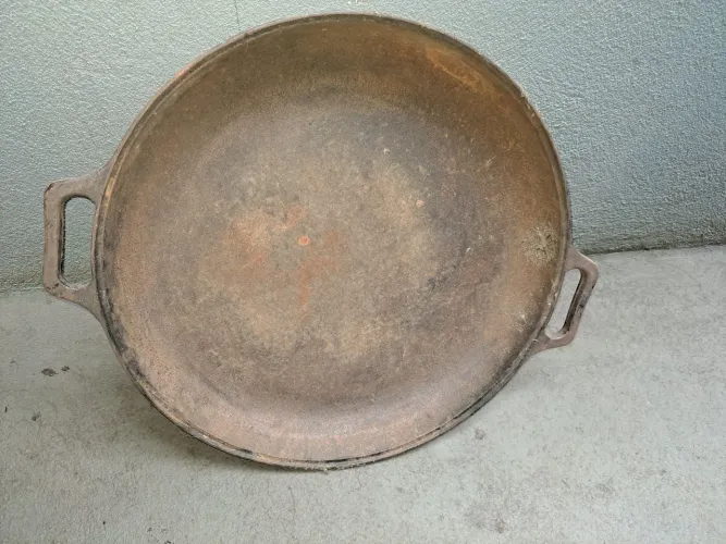 Frigideira ferro fundido (paella) 60cm