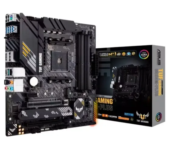 Placa Mãe ASUS TUF Gaming B550M-PLUS AM4 mATX DDR4 - NOVO
