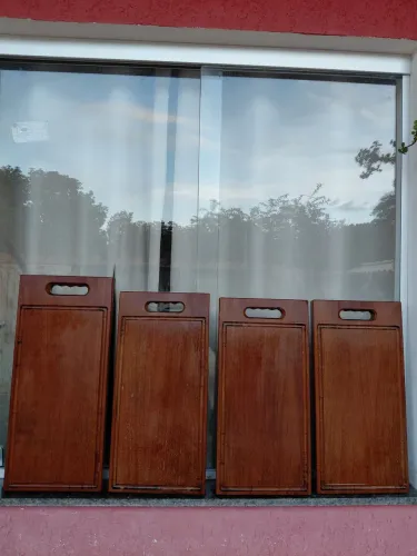 Vendo tábuas de cortar carne tamanho 50x25,madeiras maciça 