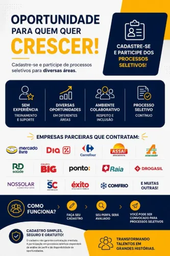 Banco de Talentos e Processos Seletivo
