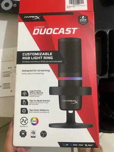 Microfone HyperX DuoCast