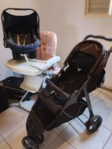 Bebe conforto, carrinho de bebe , cadeira de alimentação