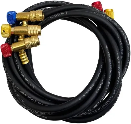 Mangueira para manifold R410 com Válvula acionadora