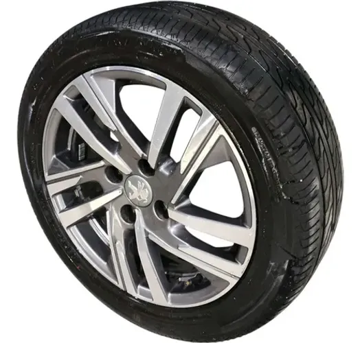 Roda C/pneu Aro 16 Peugeot 208 1.6 2020 A 2022 Branco