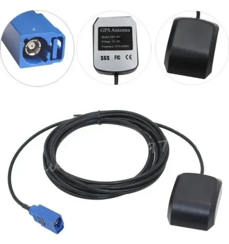 Antena Carro Gps Fakra Media Nav Renault 5m K2161