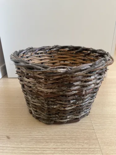 Cachepot de palha