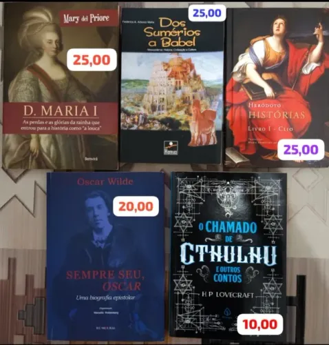 Livros clássicos História e Literatura