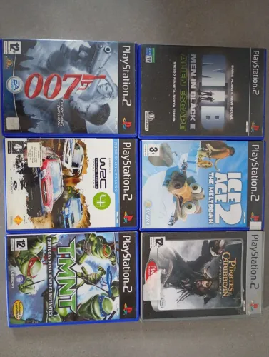 Jogos PS2 originais europeus 