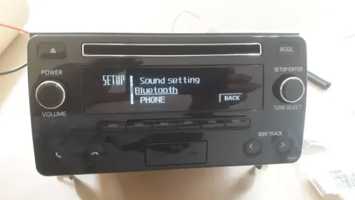 Rádio original Toyota etios 