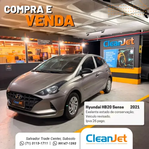 Hyundai HB20 Sense 1.0 Flex 12V MEC 2021