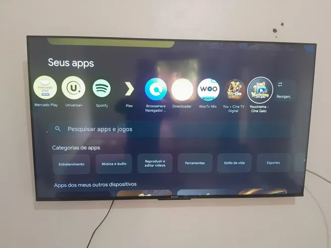 T v 4k 50 polegadas antrod 