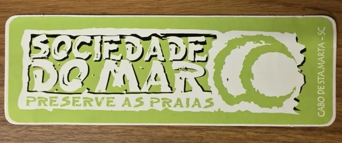 Adesivo Sociedade do Mar