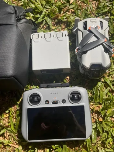 Drone Mini 4 Pro Kit Fly more + controle com tela