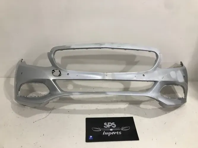 Parachoque Dianteiro Mercedes C180 C200 2015 A 2018 Ori. Prateado