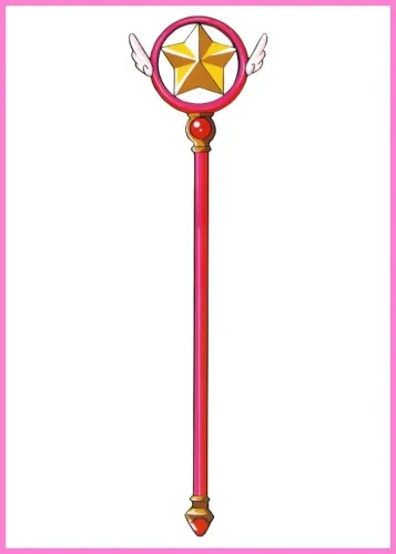 Báculo Sakura Cardcaptor Cosplay
