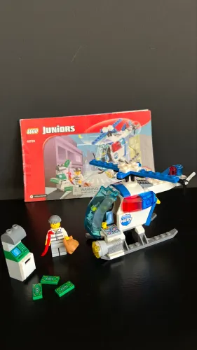 Lego original 10720 Helicóptero completo 