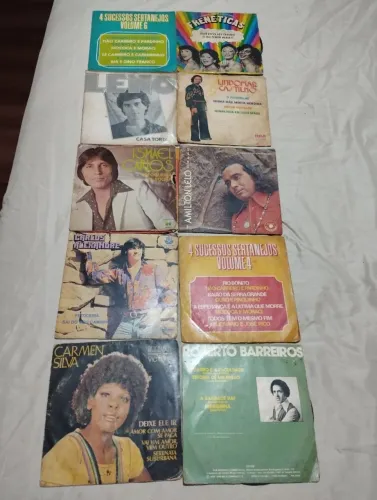 Discos de vinil ( valor 350,00