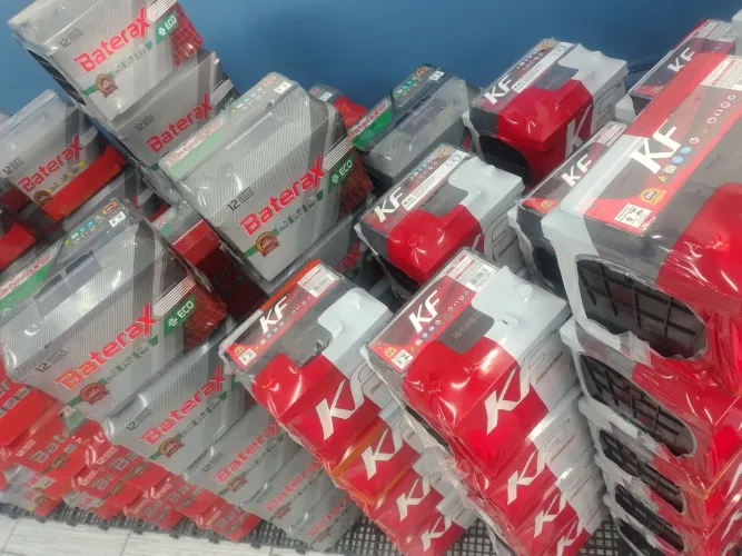 Bateria Carro 60 Amperes - 1 ano de garantia - Baterias Novas Lacradas