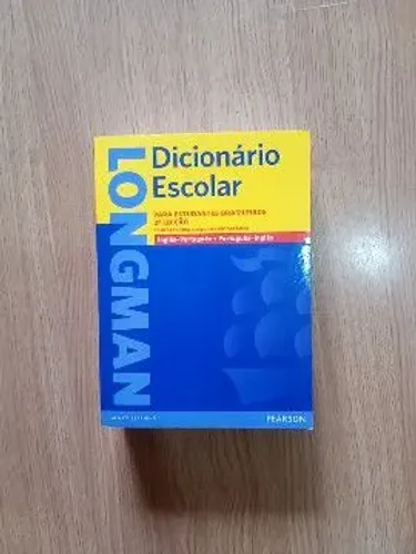 Dicionário Escolar Longman - Inglês/Português - R$ 30,00