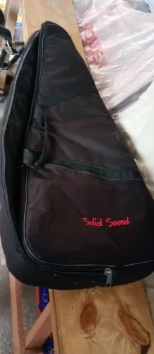 Bag capa guitarra e violão nylon e aço 