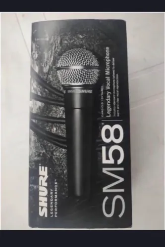 Microfone Shure SM58 (Mexicano) Original