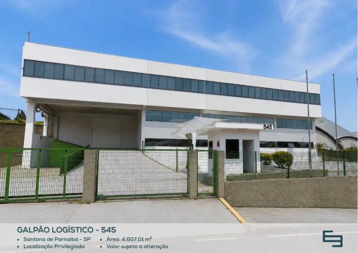 Galpão para alugar em Santana de Parnaíba/SP com 4.607,01 m² em condomínio logístico