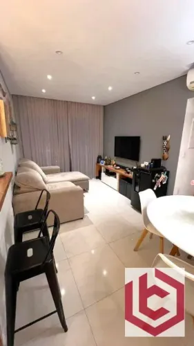 Apartamento com 1 dormitório à venda, 55 m² por R$ 775.000,00 - Embaré - Santos/SP