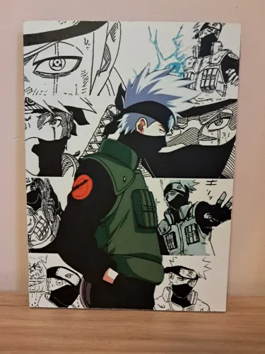 Quadro decorativo de Naruto MDF - 20x28 cm