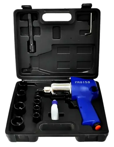 Chave Impacto 1/2 Pol c/ 8 Soquetes 680 Nm PDR PRO-150
