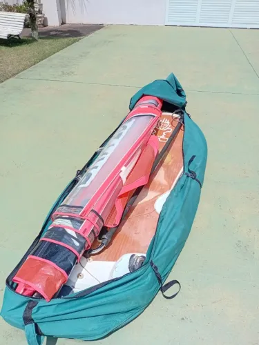 Prancha windsurf equipamento completo velejar vela quilha mastro
