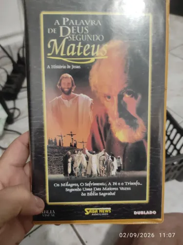 VHS A palavra de Deus segundo Mateus