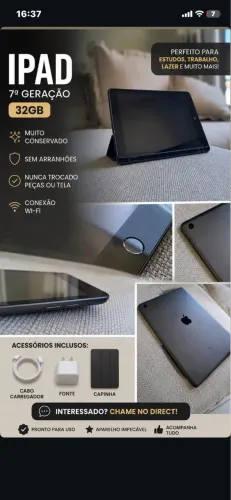 Vende-se iPad