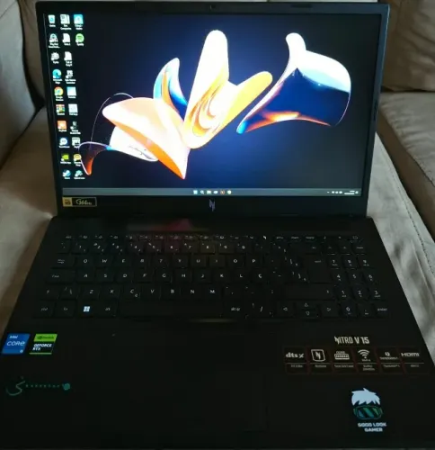 NOTEBOOK GAMER ACER NITRO V15 | i5 13ª Ger | RTX 3050 (6GB) | 8GB RAM DDR5