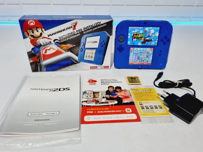 446- CONSOLE NINTENDO 3DS MARII KART 7 EXCELENTE